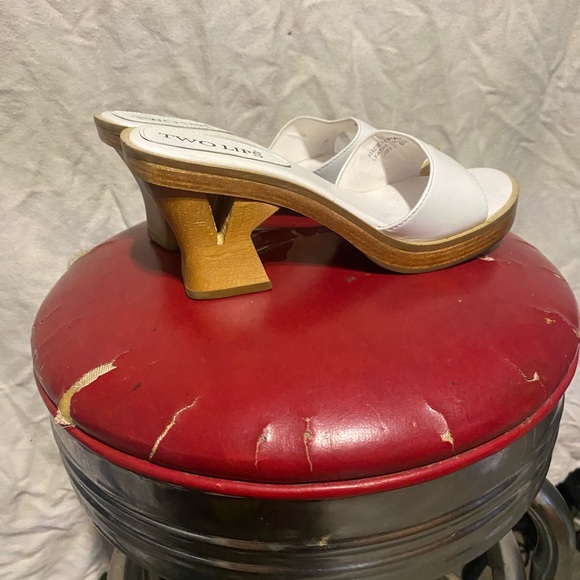 Two lips: vintage 80s leather heels - Picture 3 of 8